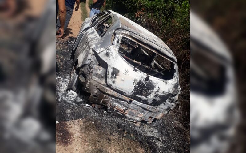 Três corpos sãoa encontrados carbonizados dentro de um carro no sudeste do Pará