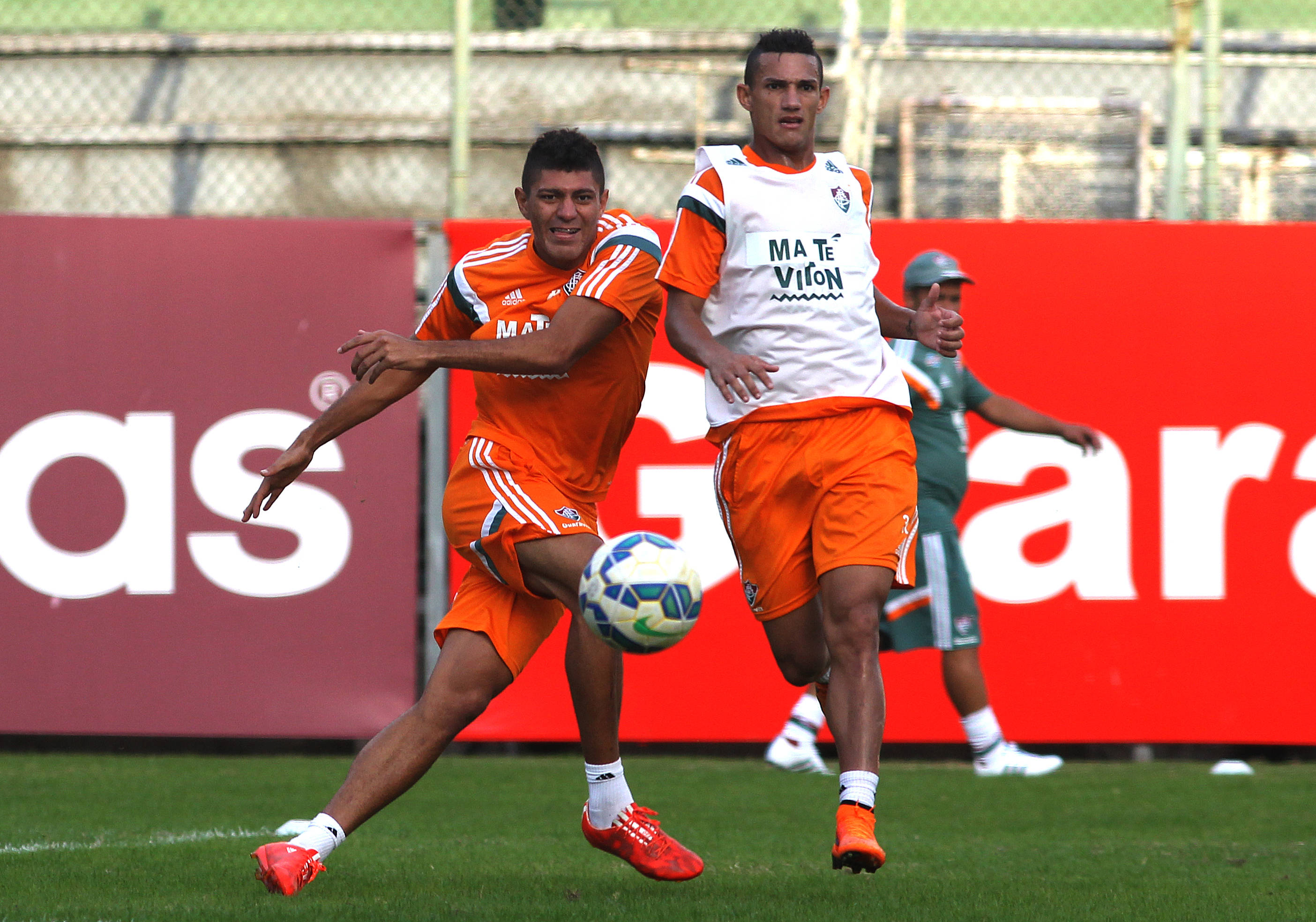 Edson e Lucas no Fluminense