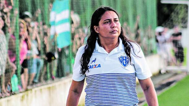 Aline Costa, treinadora do Paysandu considera desistência uma falta de respeito com a modalidade